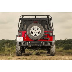 Rugged Ridge Jeep Wrangler JK 07-Up Spartacus Rear Bumper (Black)