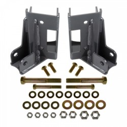 Synergy Jeep JK 07-Up Rear Lower Shock Mount Kit w/Skids